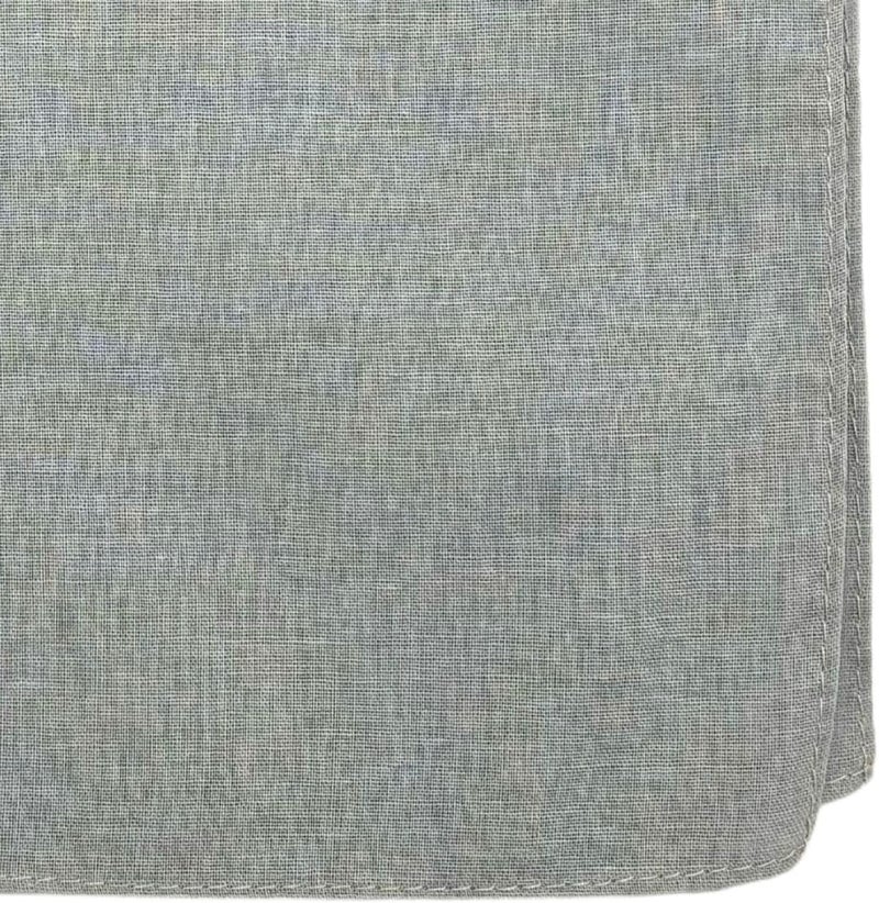 MD Style 100% Cotton Solid Color Bandana for Men & Women 22" x 22" Handkerchief Headband Scarf - Image 2